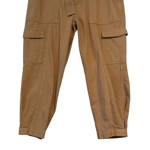Banana Republic Factory | High Rise Tapered Utility Pants in Iced Latte Size 14 - Picture 3 of 4
